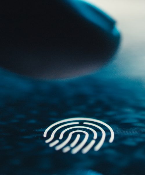 Biometrical finger print scanner